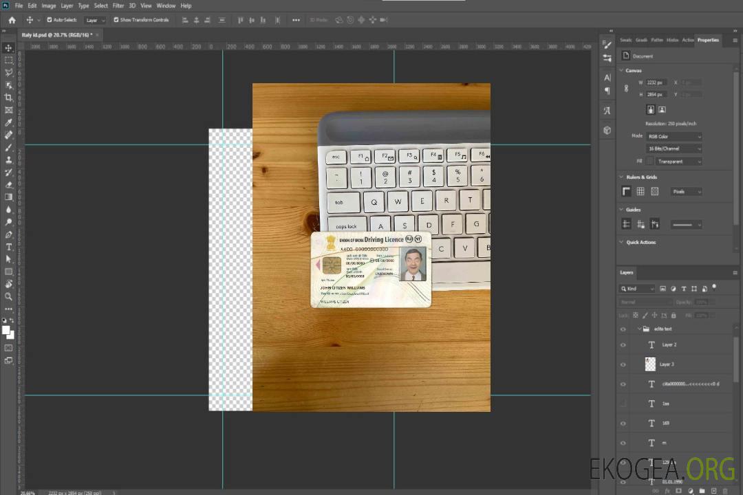 Inde DL photolook AVANT template